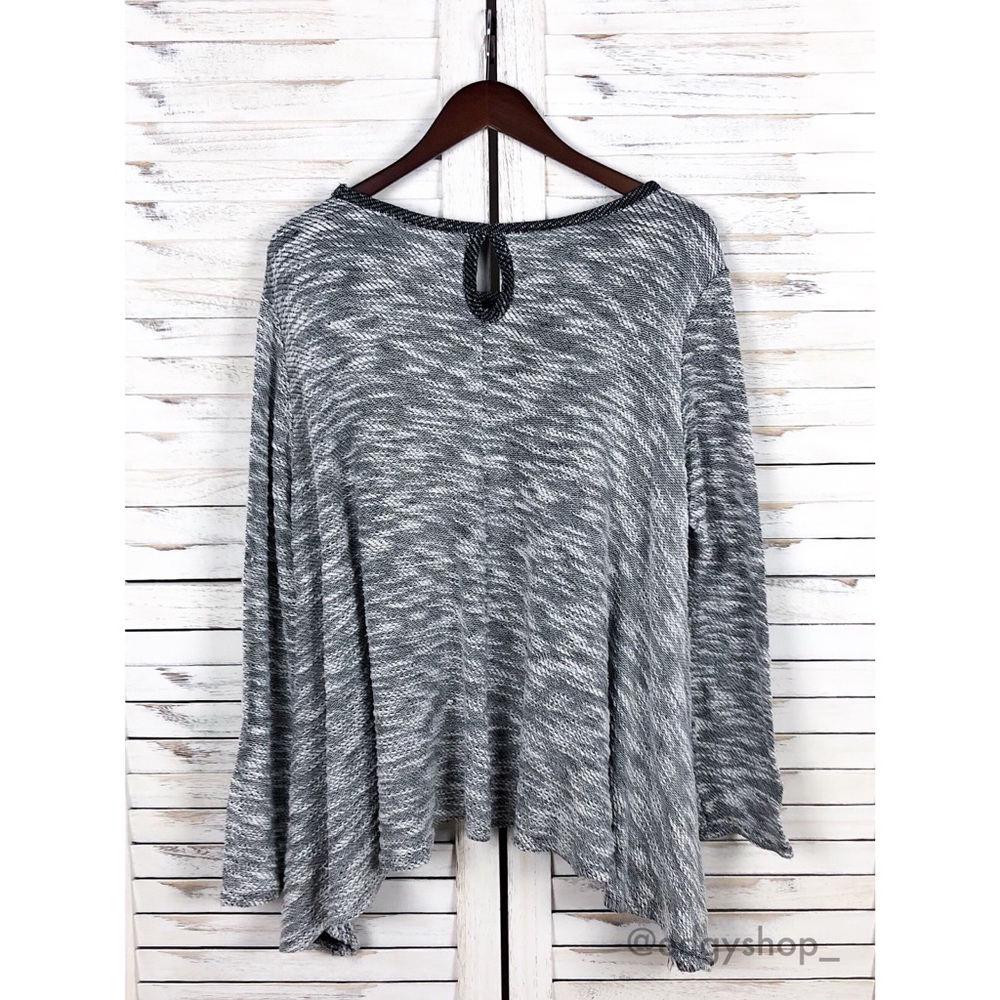 Vintage Havana | Swing Hi Lo Textured Top - Picture 3 of 5